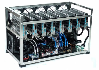 Сервер 1CPU\8c 32Gb GPU с 6х1650Ti